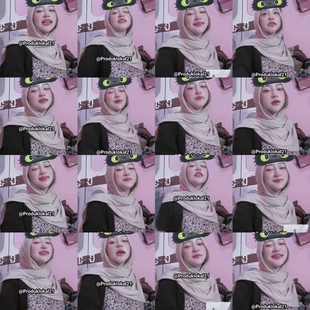 salsa ABG jilbab gemoy vcs sama terong jumbo